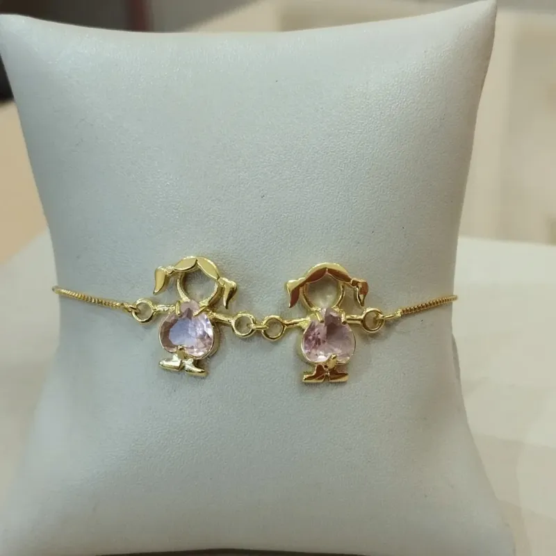 PULSEIRA VENEZIANA C/ 2 MENINAS REGULÁVEL