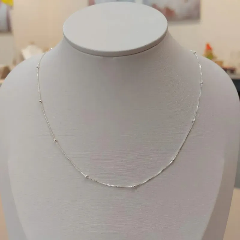 CORRENTE VENEZIANA COM BOLINHAS 50CM