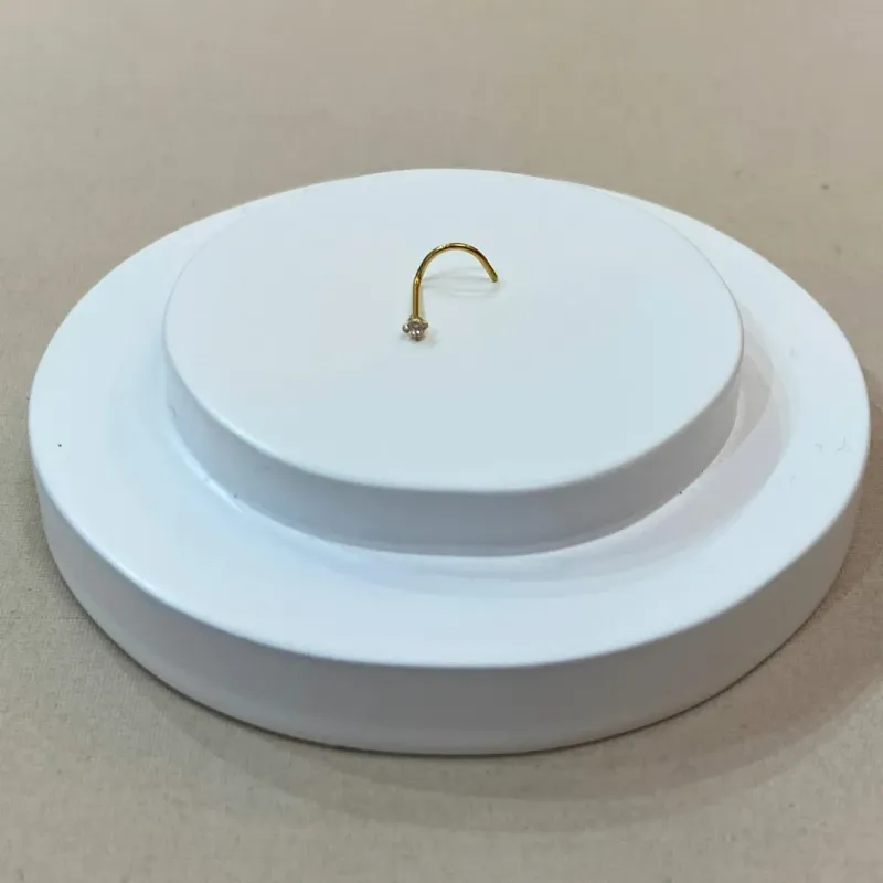 PIERCING AÇO NARIZ DOURADO