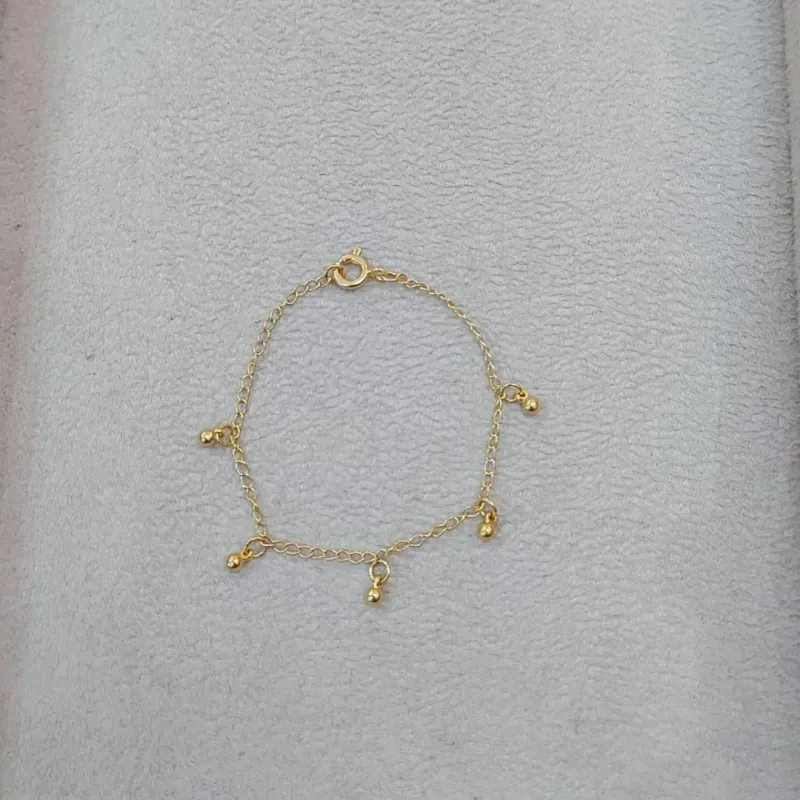 PULSEIRA INFANTIL PINGENTES BOLINHAS