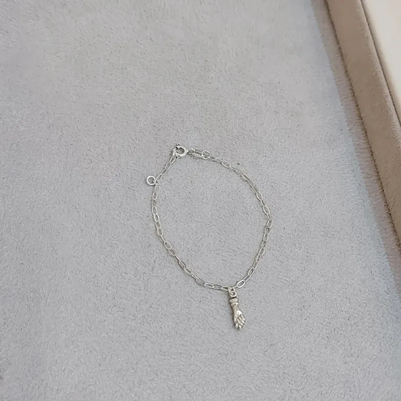 PULSEIRA PRATA INFANTIL FIGA