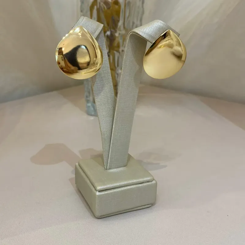 BRINCO BOTÃO GOTA LISA