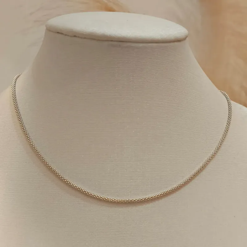 CHOKER PRATA PIPOQUINHA