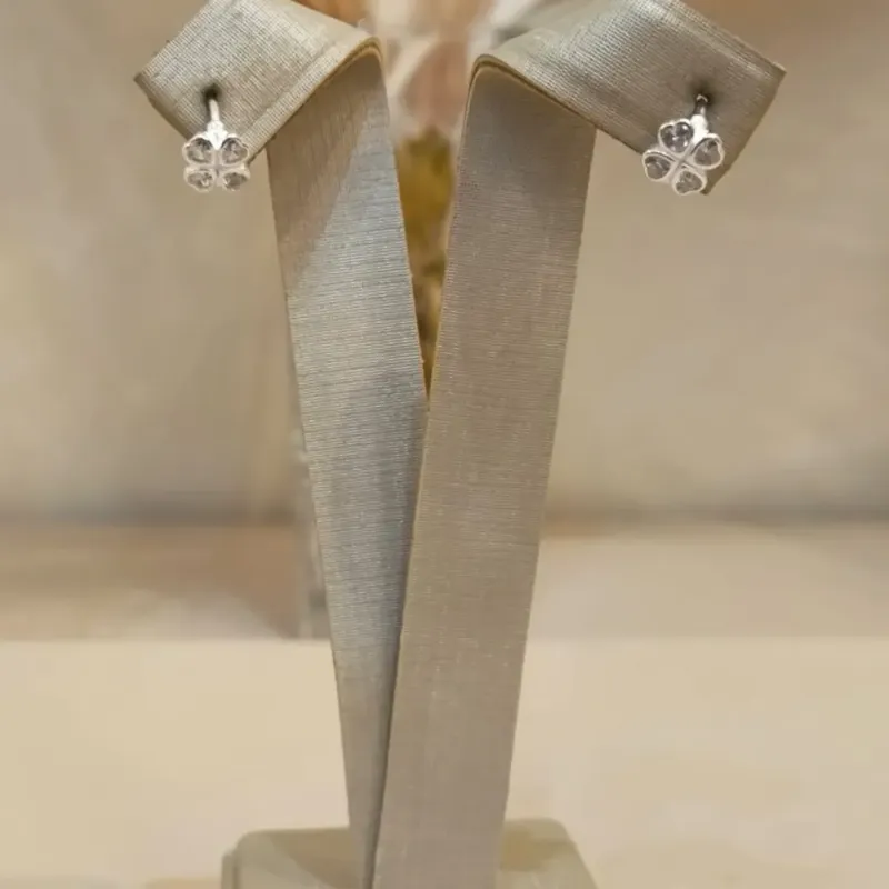 ARGOLA PRATA TREVO
