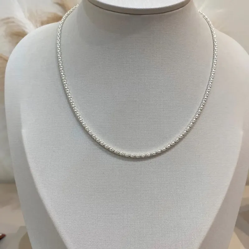 CHOKER PRATA PIPOQUINHA