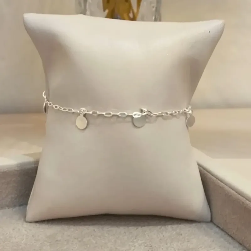 PULSEIRA PRATA MEDALHAS