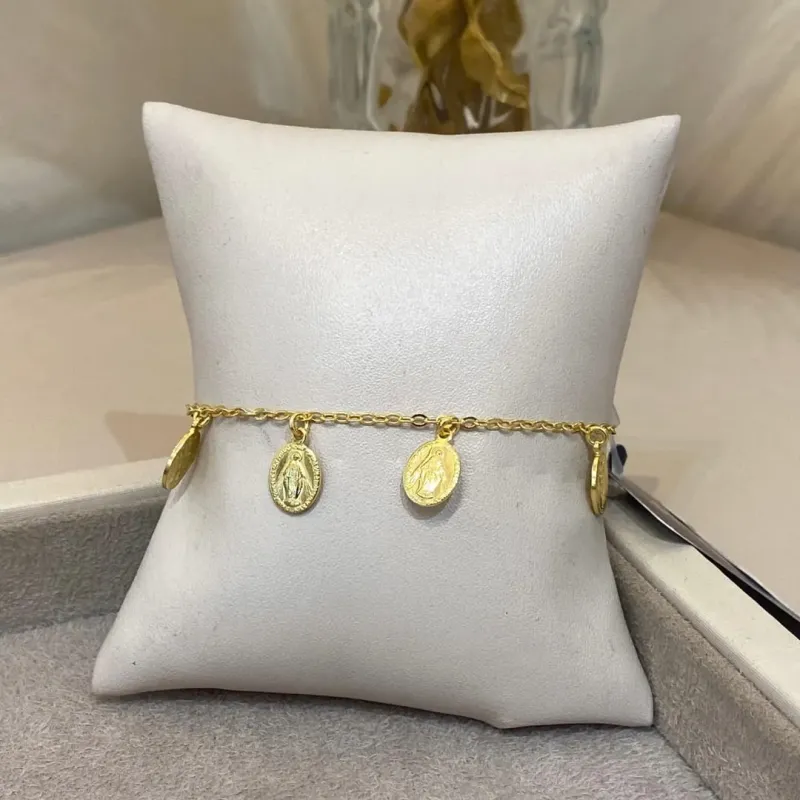 PULSEIRA MEDALHAS NOSSA SENHORA DAS GRAÇAS