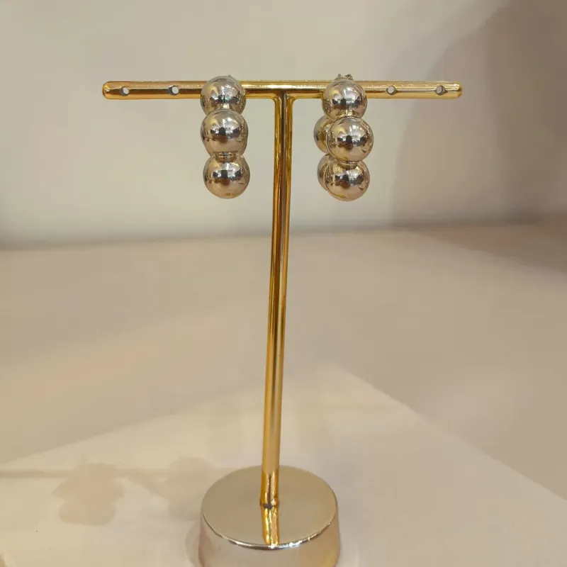 ARGOLA 5 ESFERAS DIAMANTE