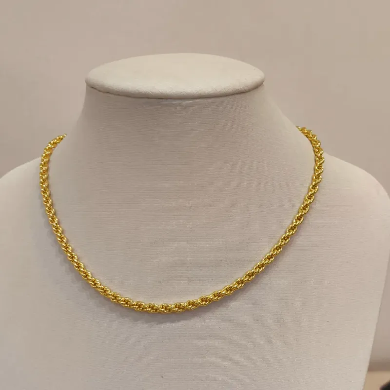 CHOKER CORRENTE CORDA/ CORDÃO BAIANO