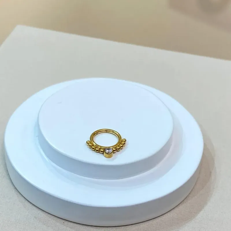 PIERCING ARGOLA SEGMENTADA PVD