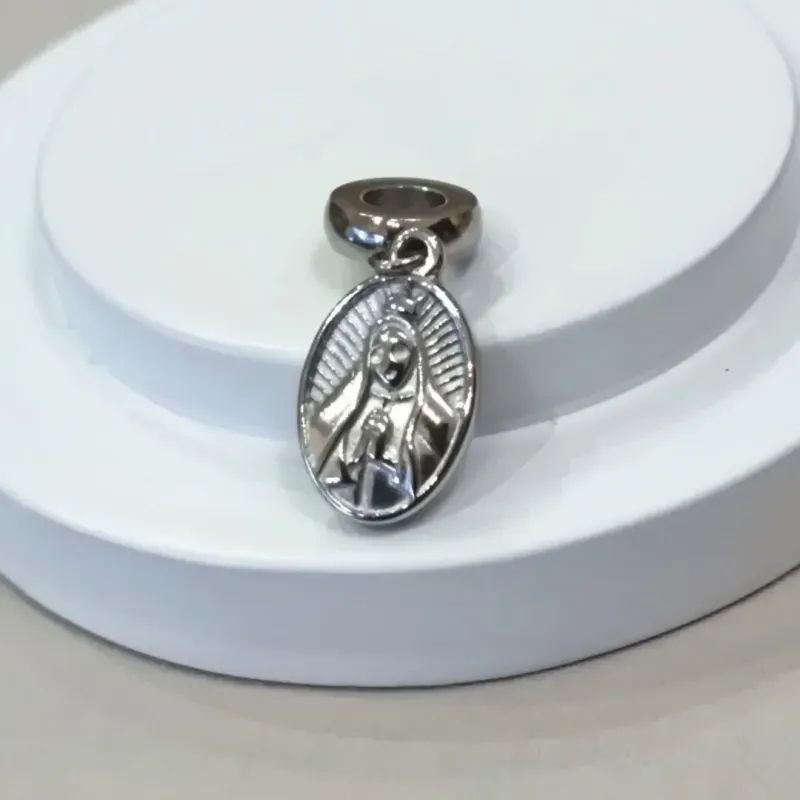 BERLOQUE AÇO MEDALHA NOSSA SENHORA DAS GRAÇAS