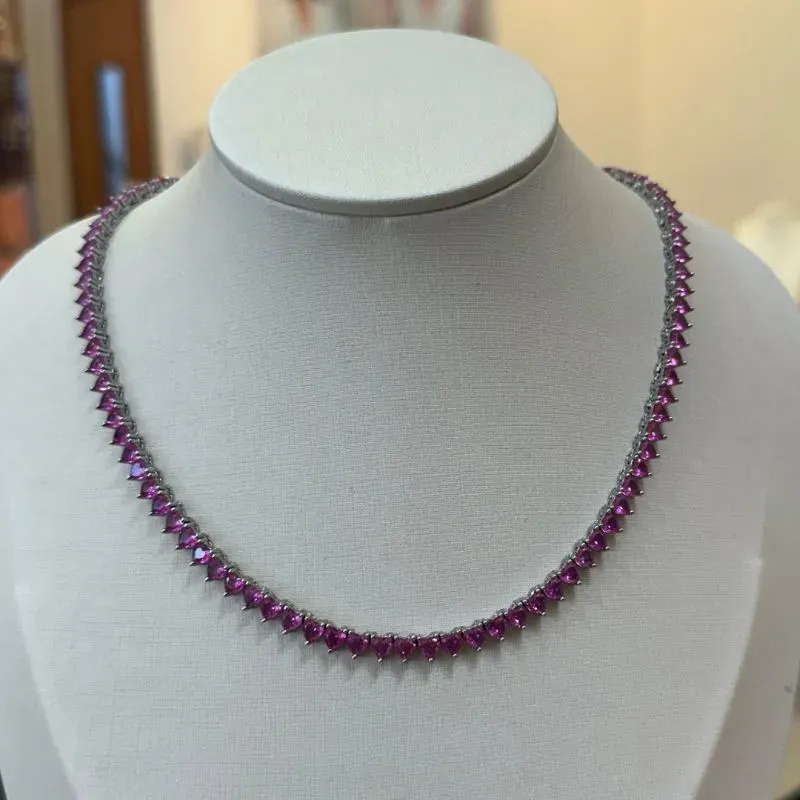 CHOKER RIVIERA PINK 4.0
