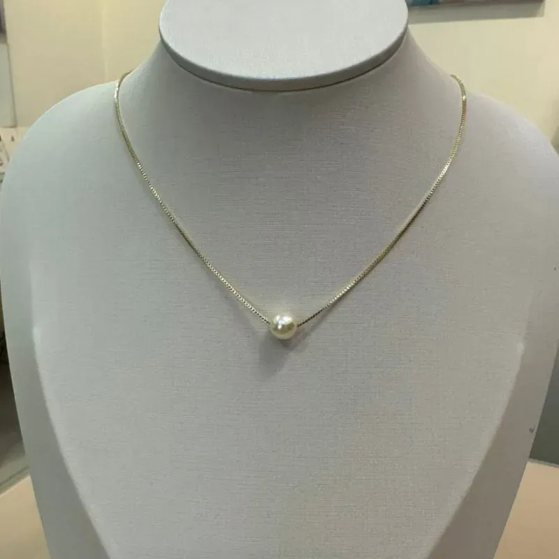 COLAR VENEZIANA COM PÉROLA