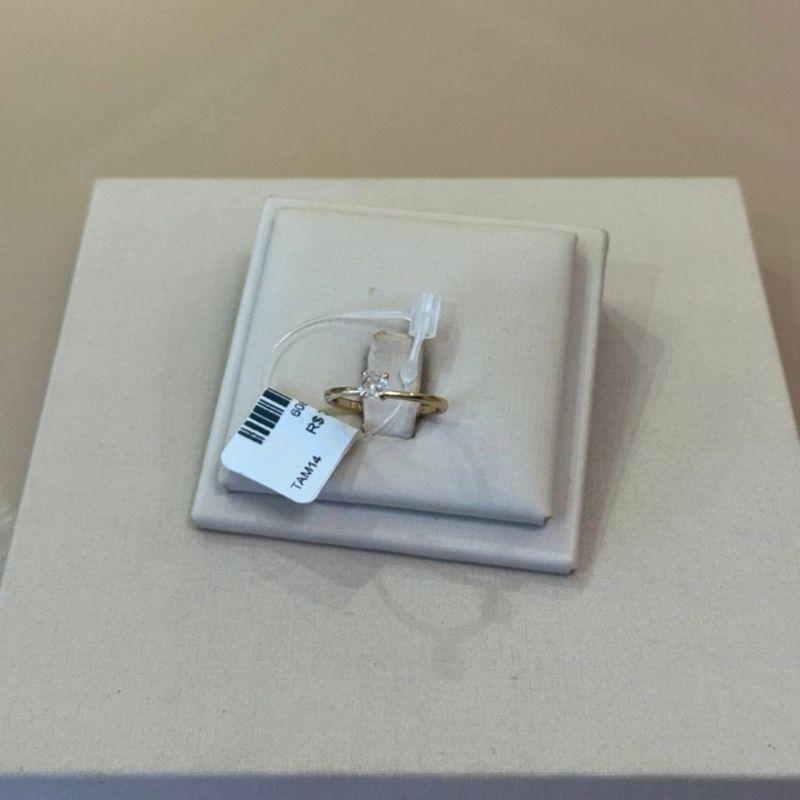 ANEL SOLITÁRIO TAMANHO 14