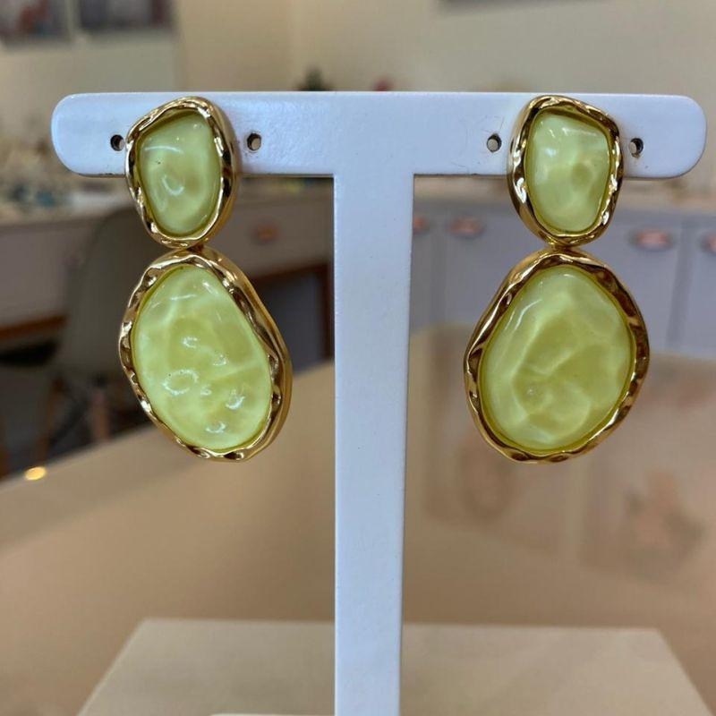 BRINCO ORGÂNICO DUPLO AMARELO ICED