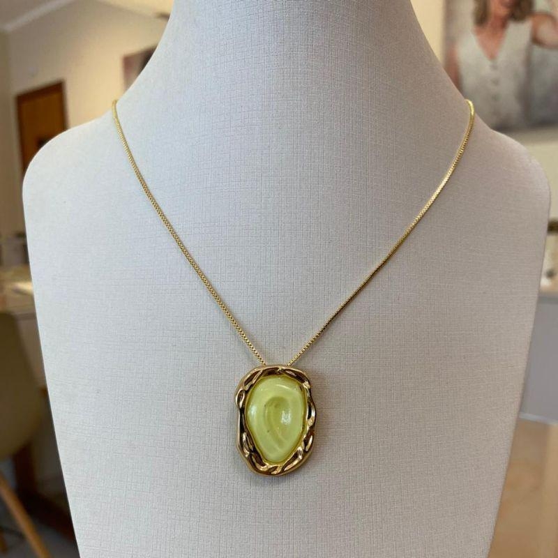 COLAR ORGÂNICO AMARELO ICED