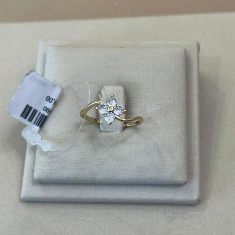 ANEL FLOR DE ZIRCÔNIAS