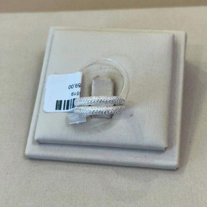 APARADOR PRATA BANANINHA CRAVEJADO TAMANHO 14 DUPLA