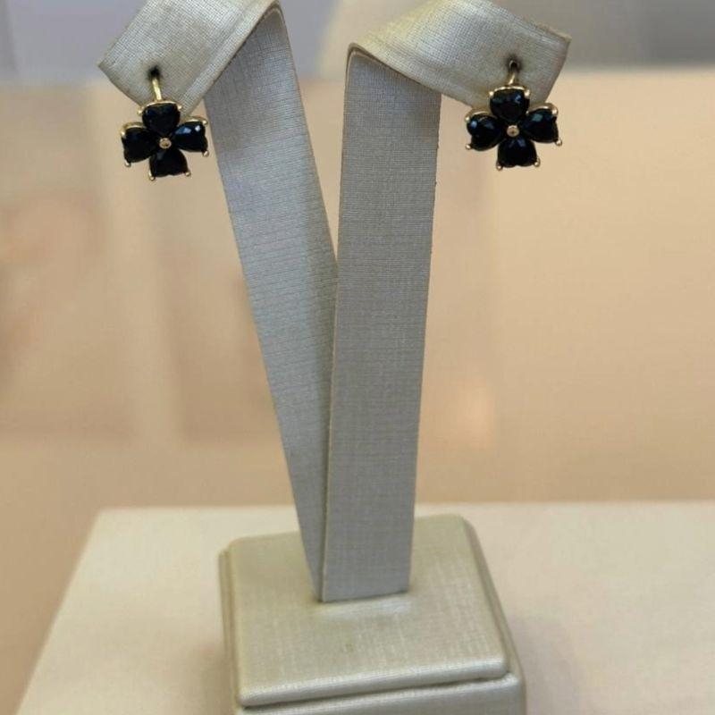 ARGOLA TREVO VAN CLEEF PRETO