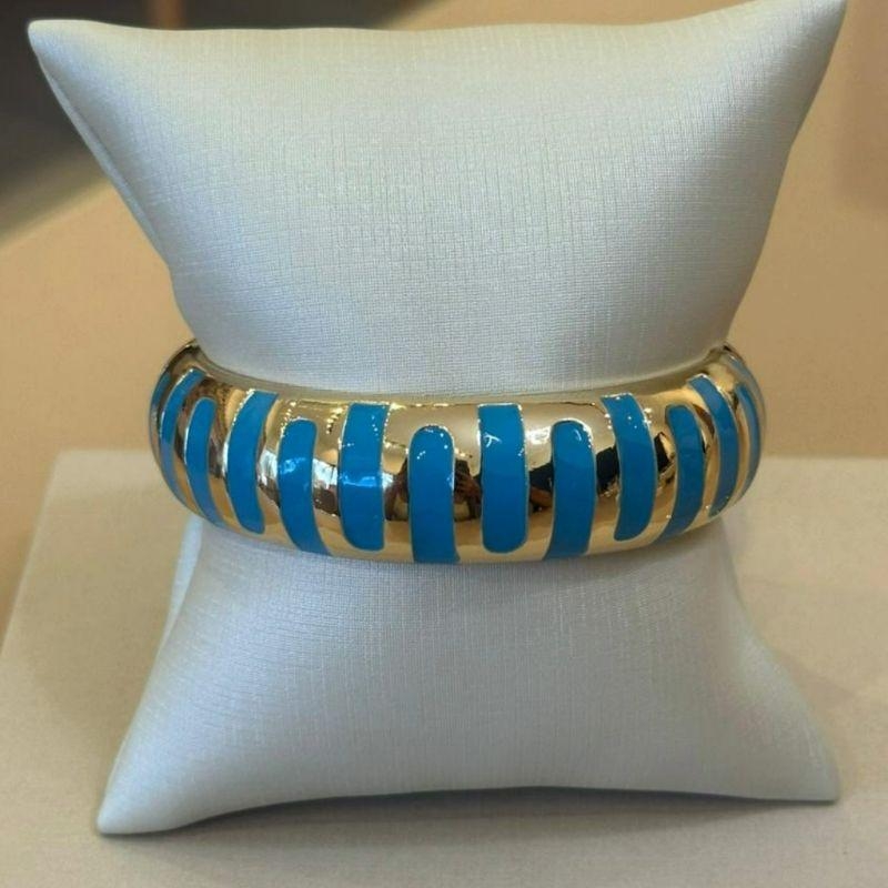 BRACELETE RESINADO AZUL