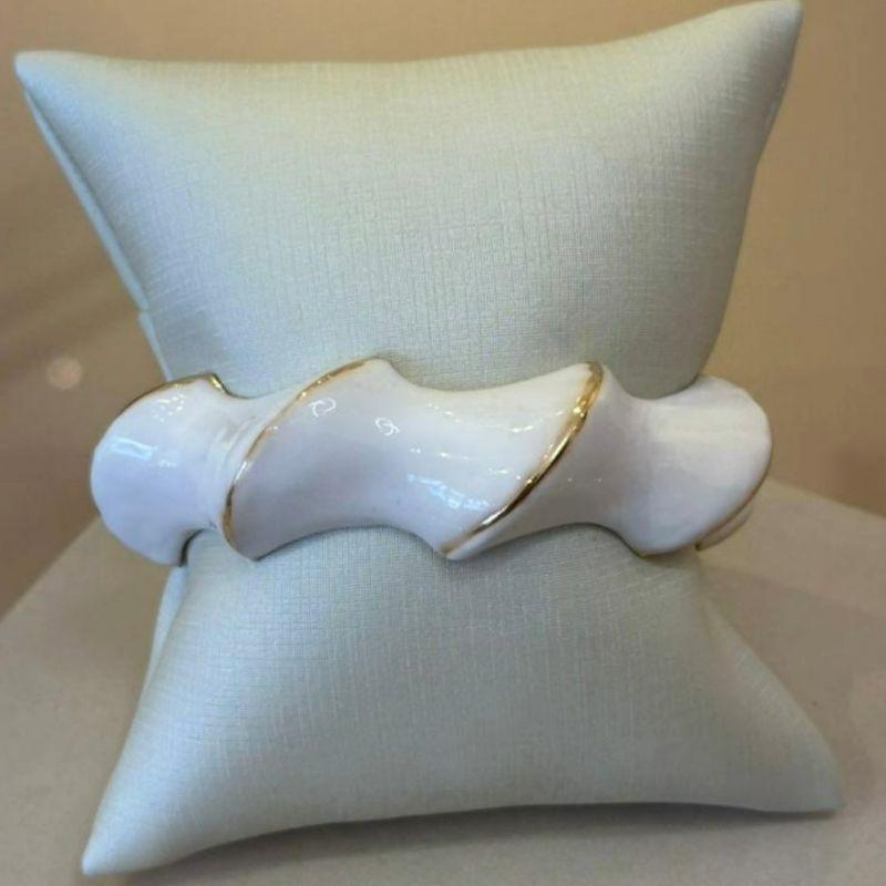 BRACELETE RESINADO BRANCO