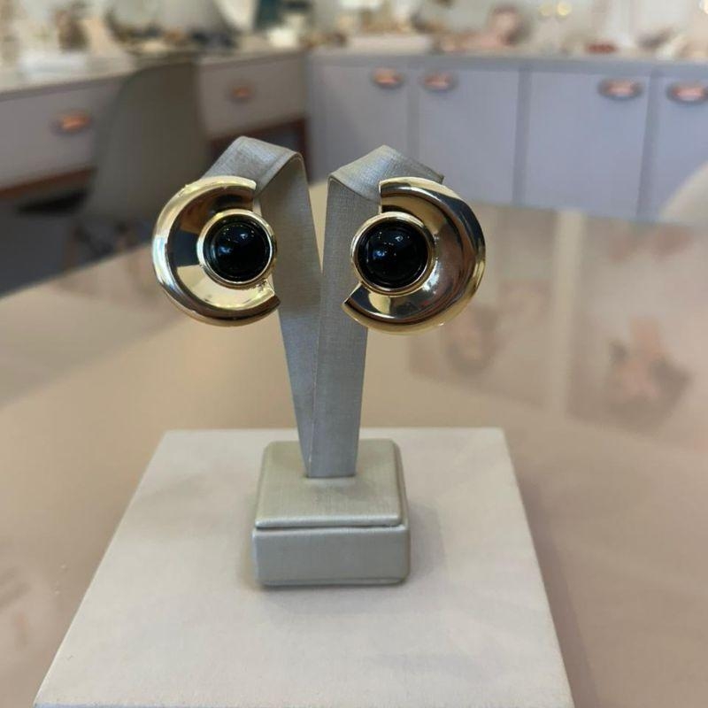 BRINCO REDONDO PRETO