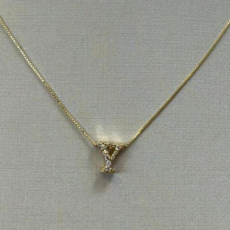 PINGENTE INICIAIS CRAVEJADAS