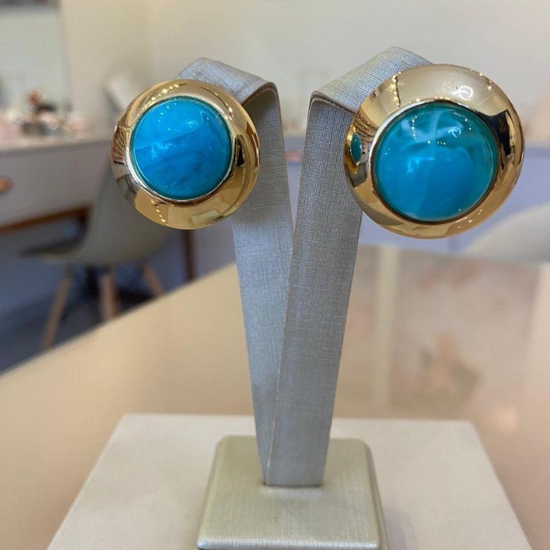 BRINCO RESINADO TURQUESA