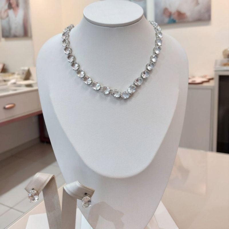 CONJUNTO ZIRCÔNIAS OVAIS
