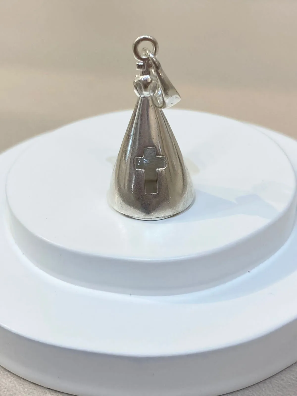 PINGENTE PRATA NOSSA SENHORA APARECIDA