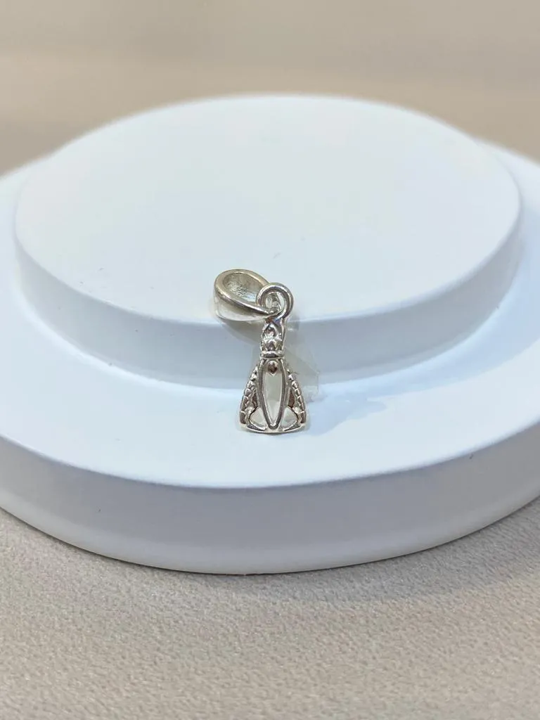 PINGENTE PRATA NOSSA SENHORA APARECIDA MINI