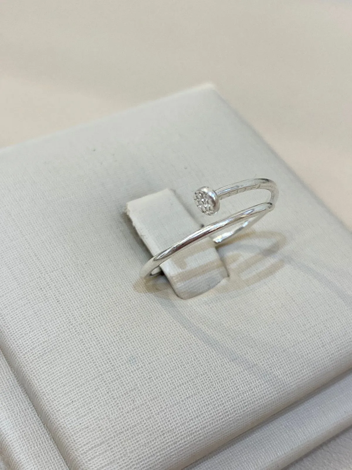 ANEL PRATA PREGO CARTIER FINO