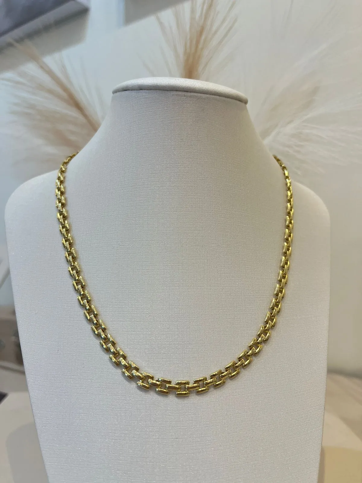 CHOKER MALHA RELOGIO