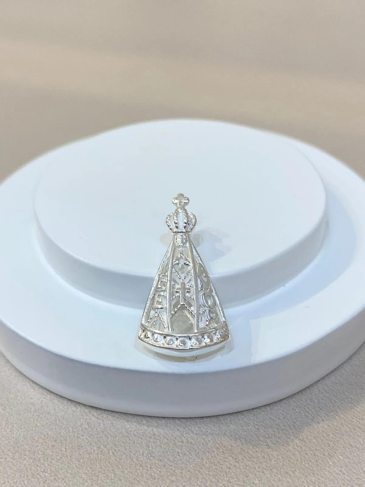 PINGENTE PRATA NOSSA SENHORA AP VAZADO