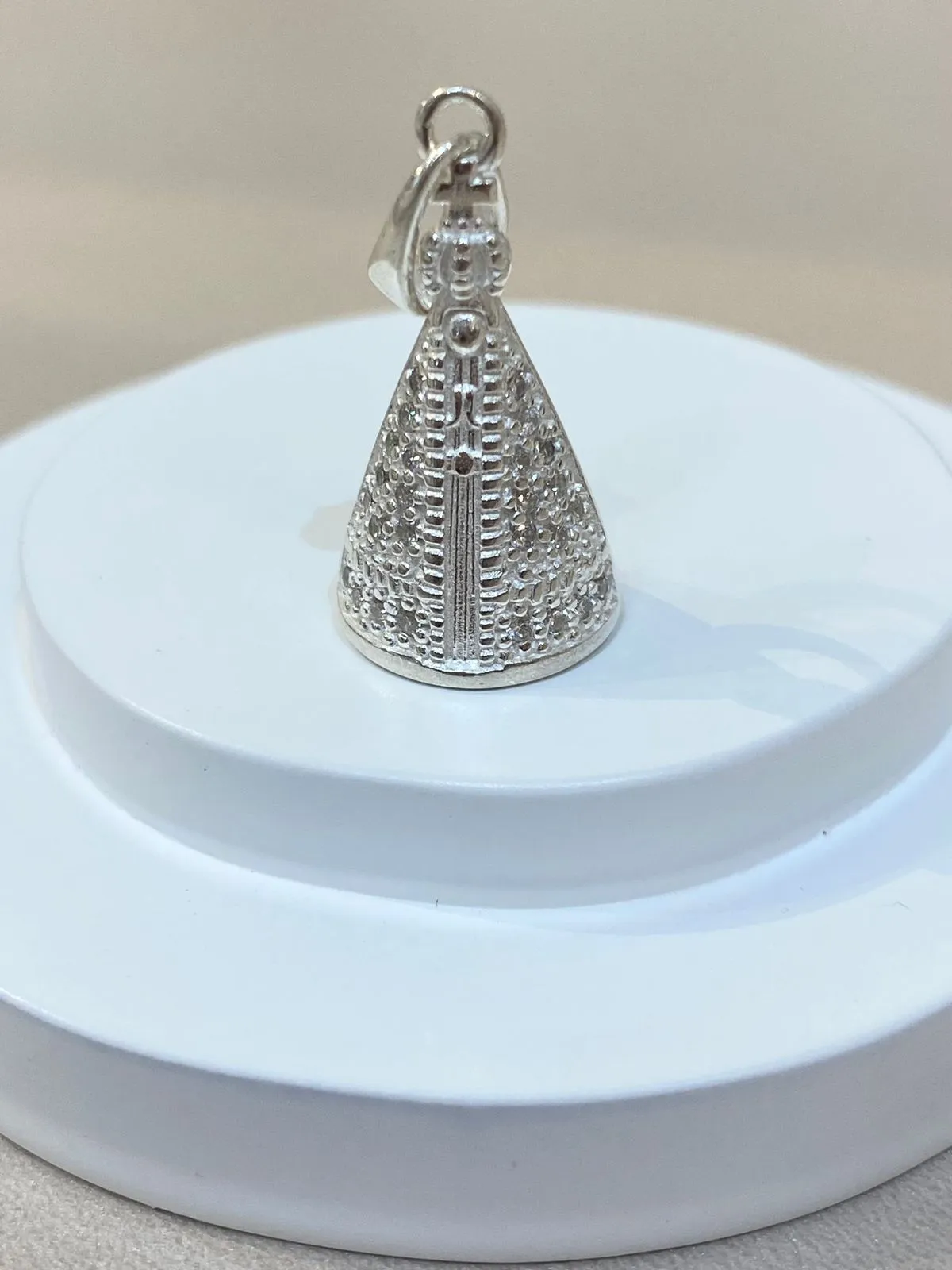 PINGENTE PRATA NOSSA SENHORA APARECIDA
