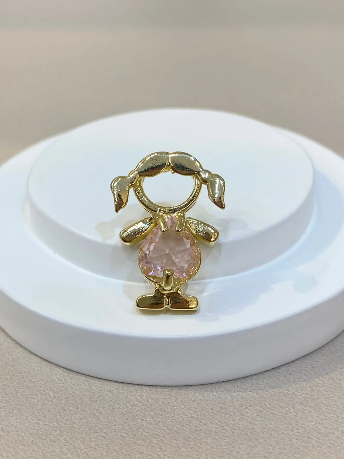 PINGENTE FILHA ROSA