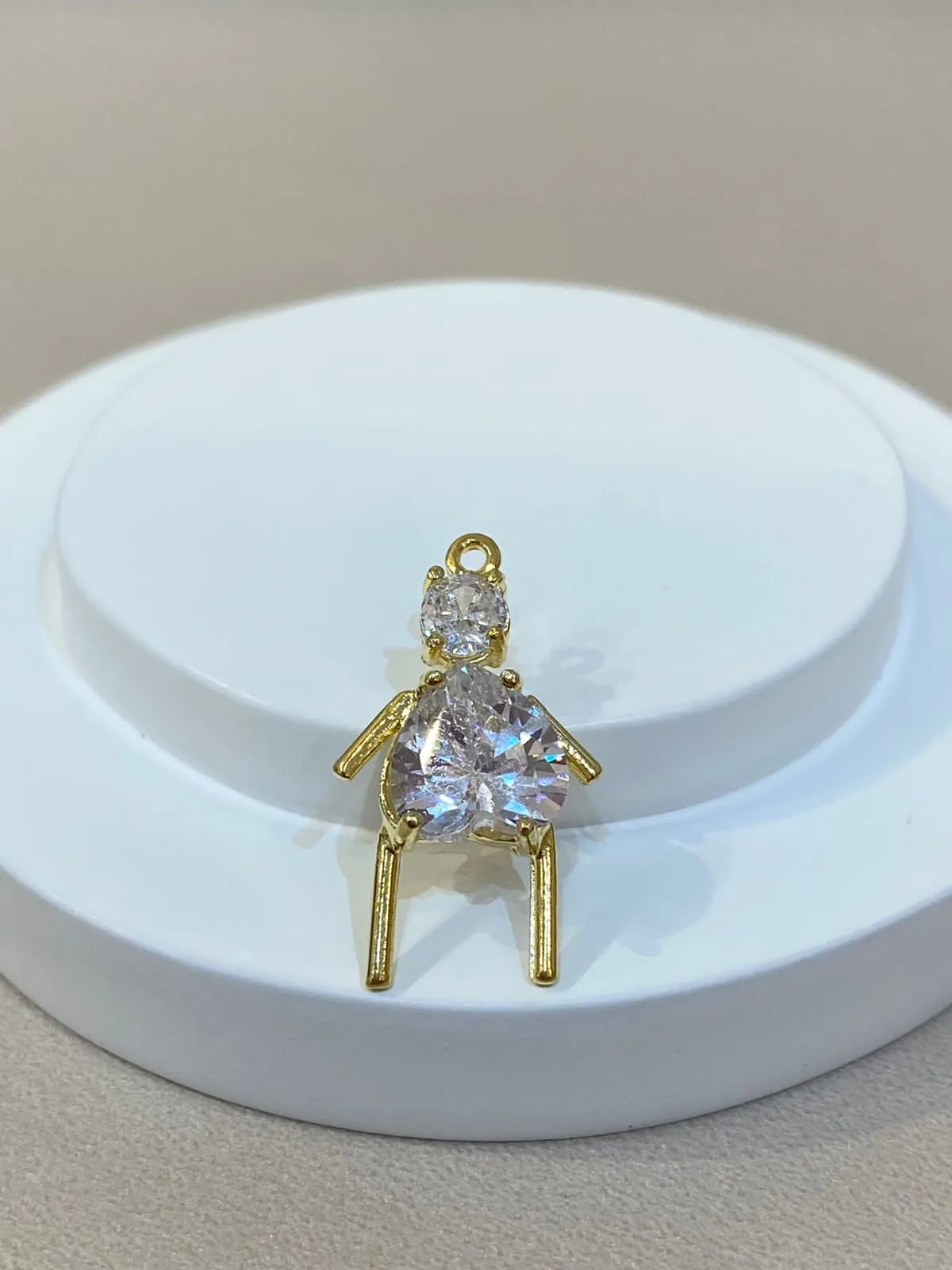 PINGENTE FILHA PALITO CRISTAL