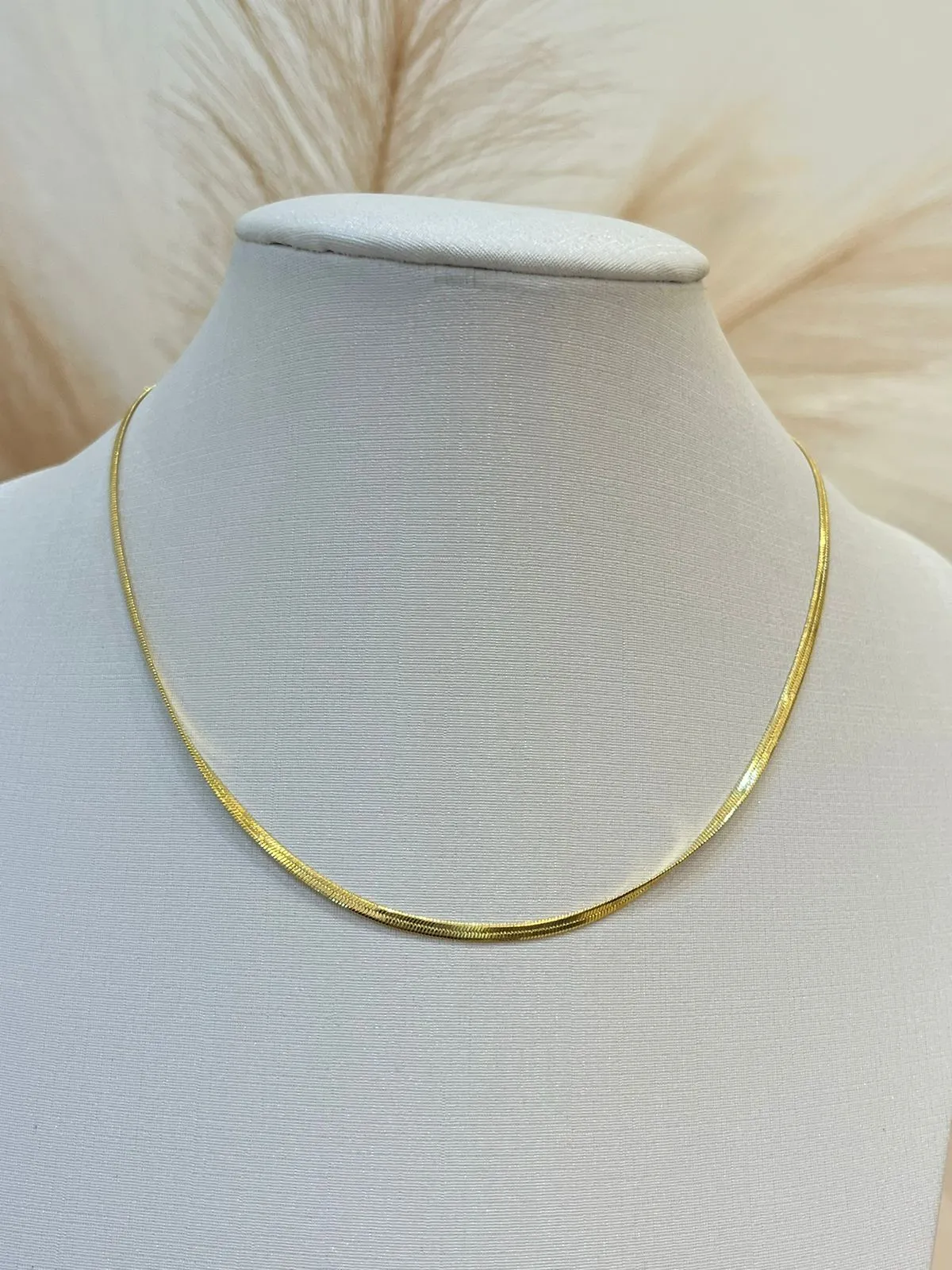 CHOKER FITA FINA