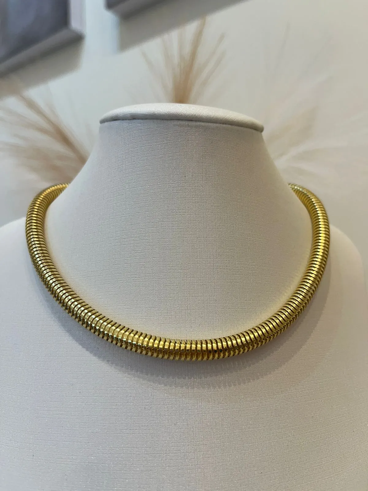 CHOKER RABO DE RATO GROSSA