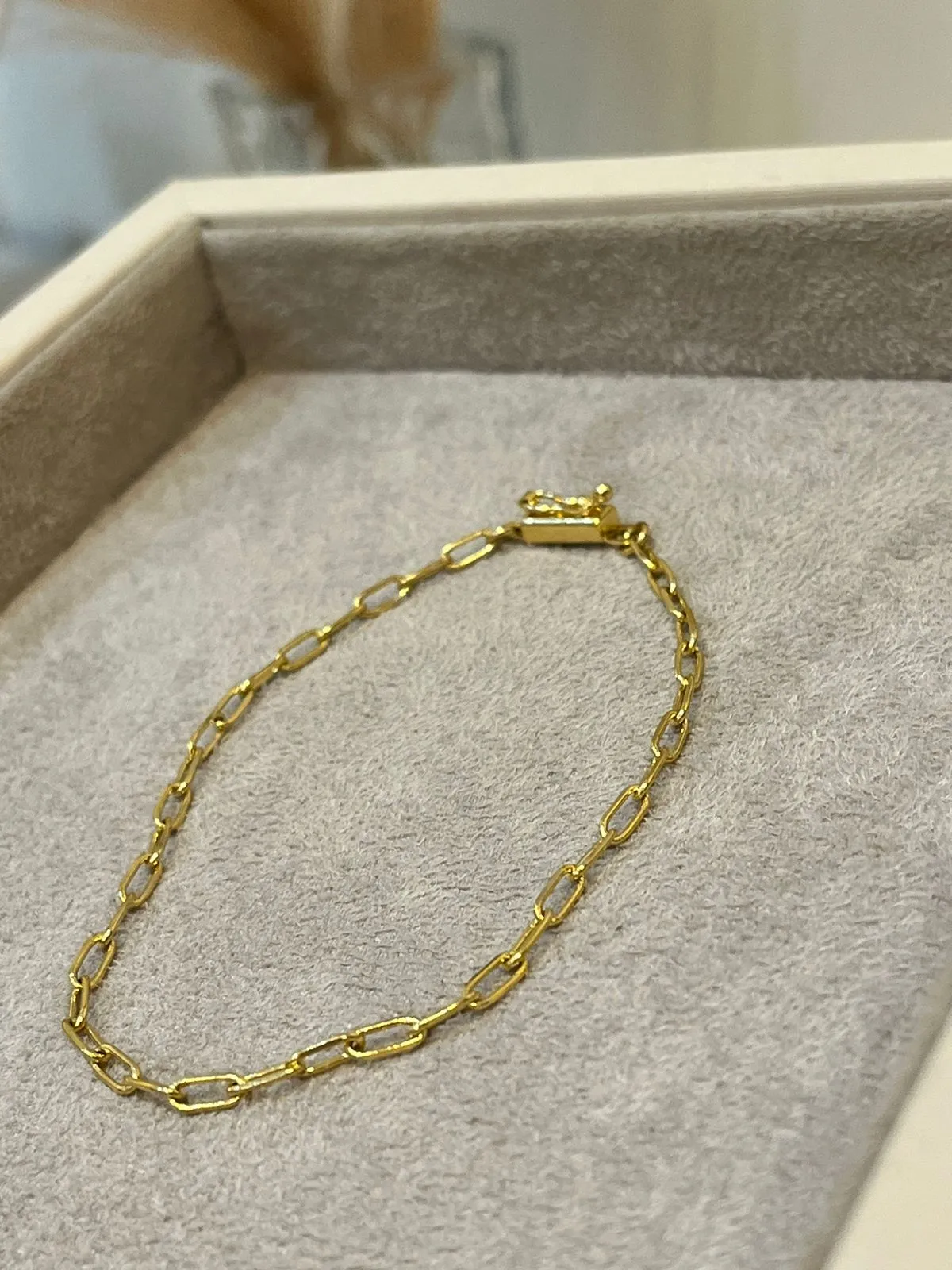 PULSEIRA MASCULINA CARTIER FECHO GAVETA