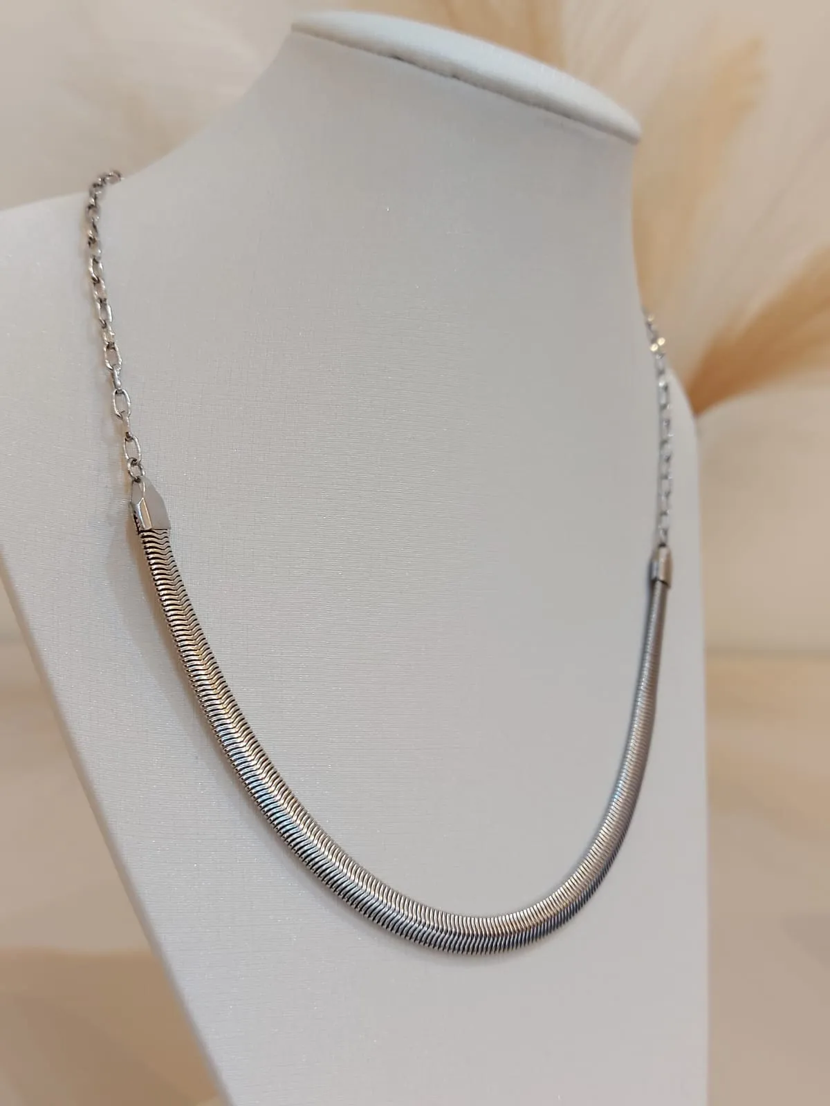 CHOKER AÇO MALHA