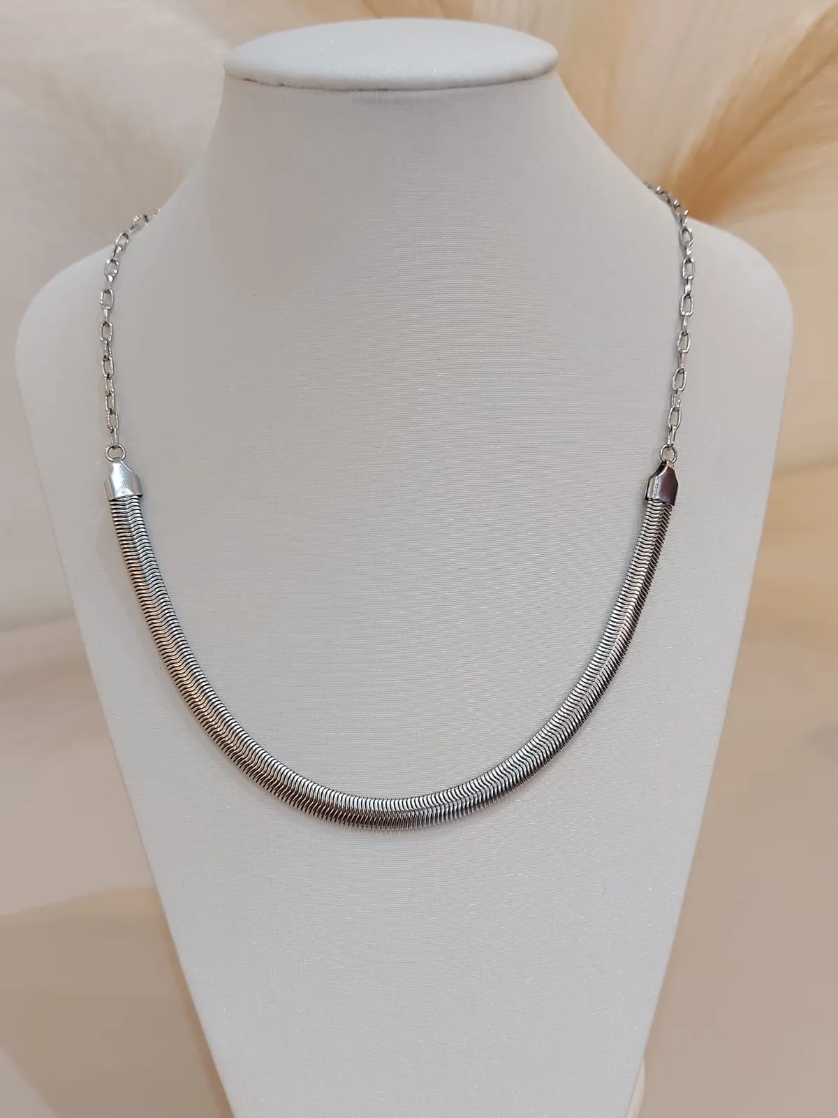 CHOKER AÇO MALHA