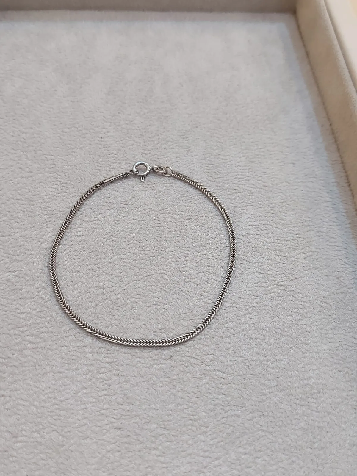 PULSEIRA PRATA LACRAIA FINA