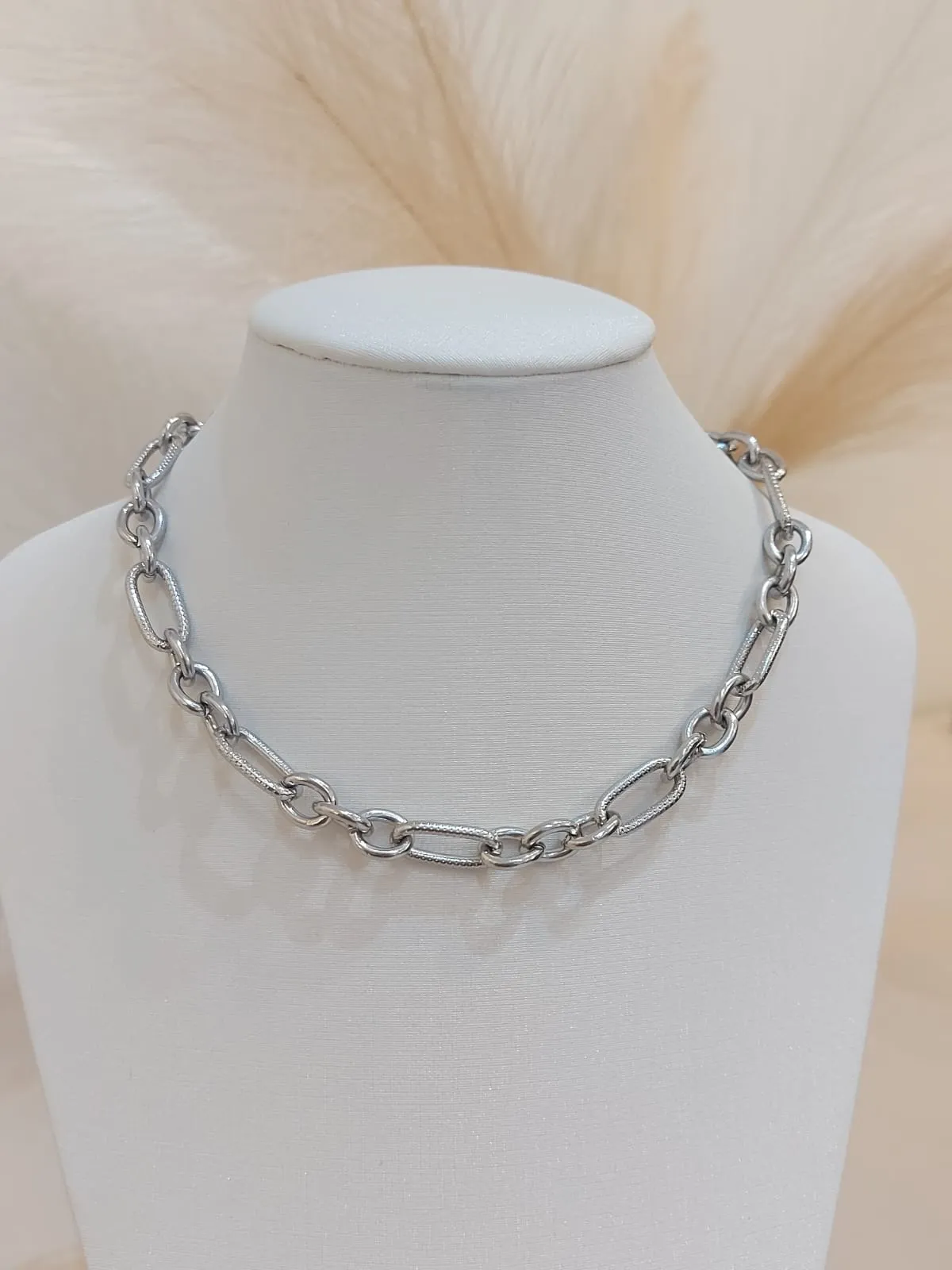 CHOKER AÇO ELOS TRABALHADOS