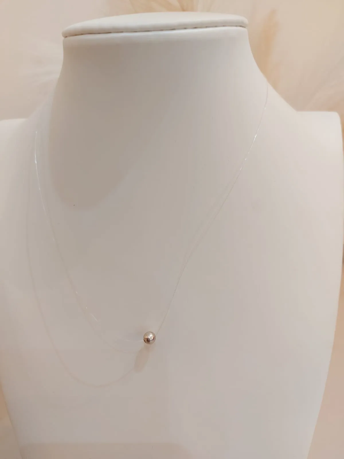 FIO DE NYLON BOLINHA PRATA