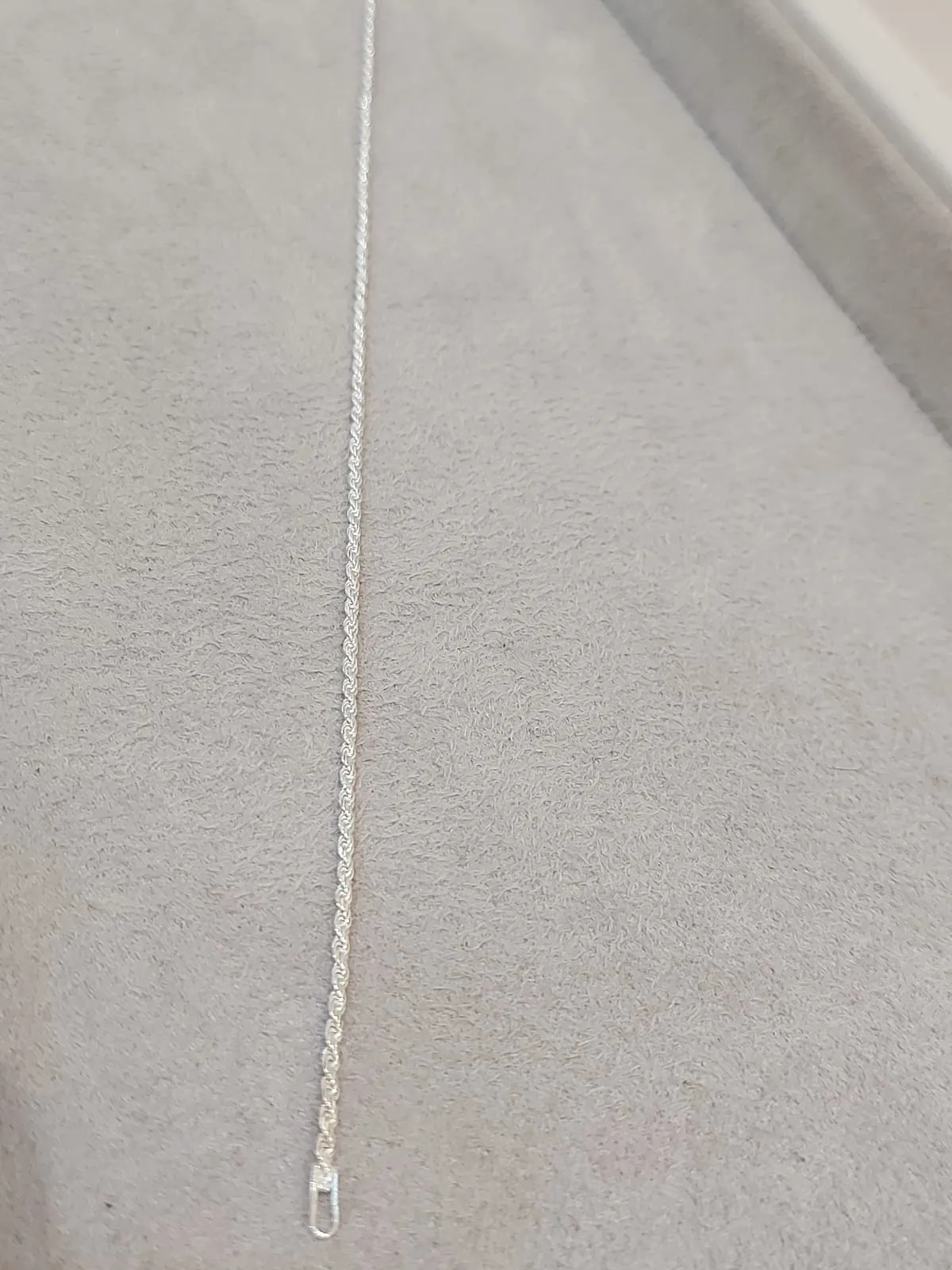 PULSEIRA PRATA CORDÃO BAIANO FINA
