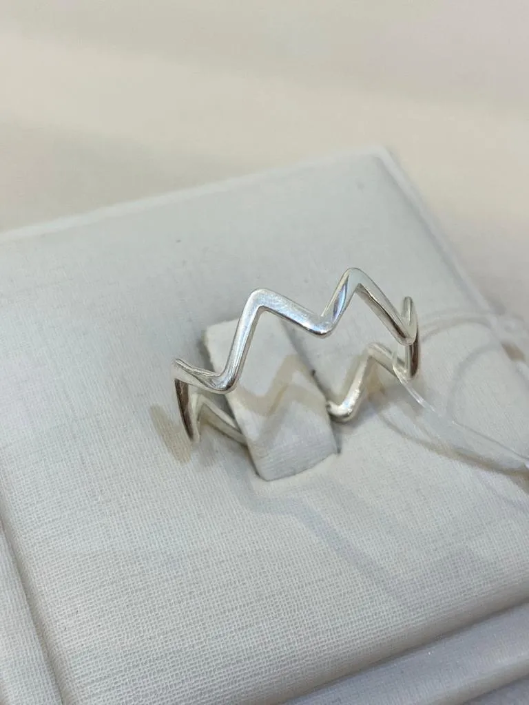 ANEL PRATA ZIGZAG