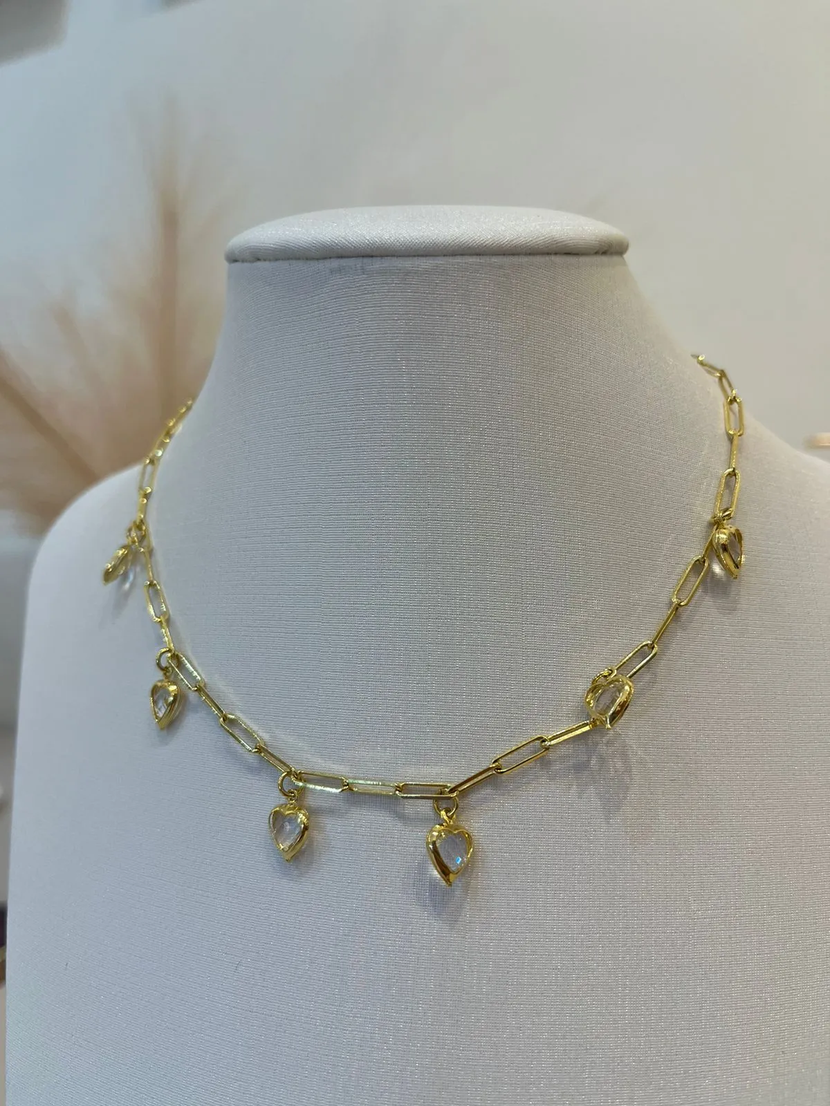 CHOKER CARTIER CORAÇÕES