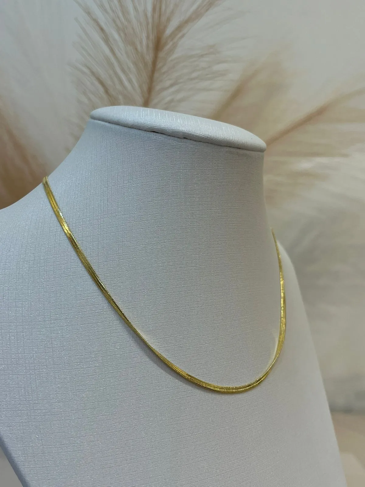 CHOKER FITA FINA