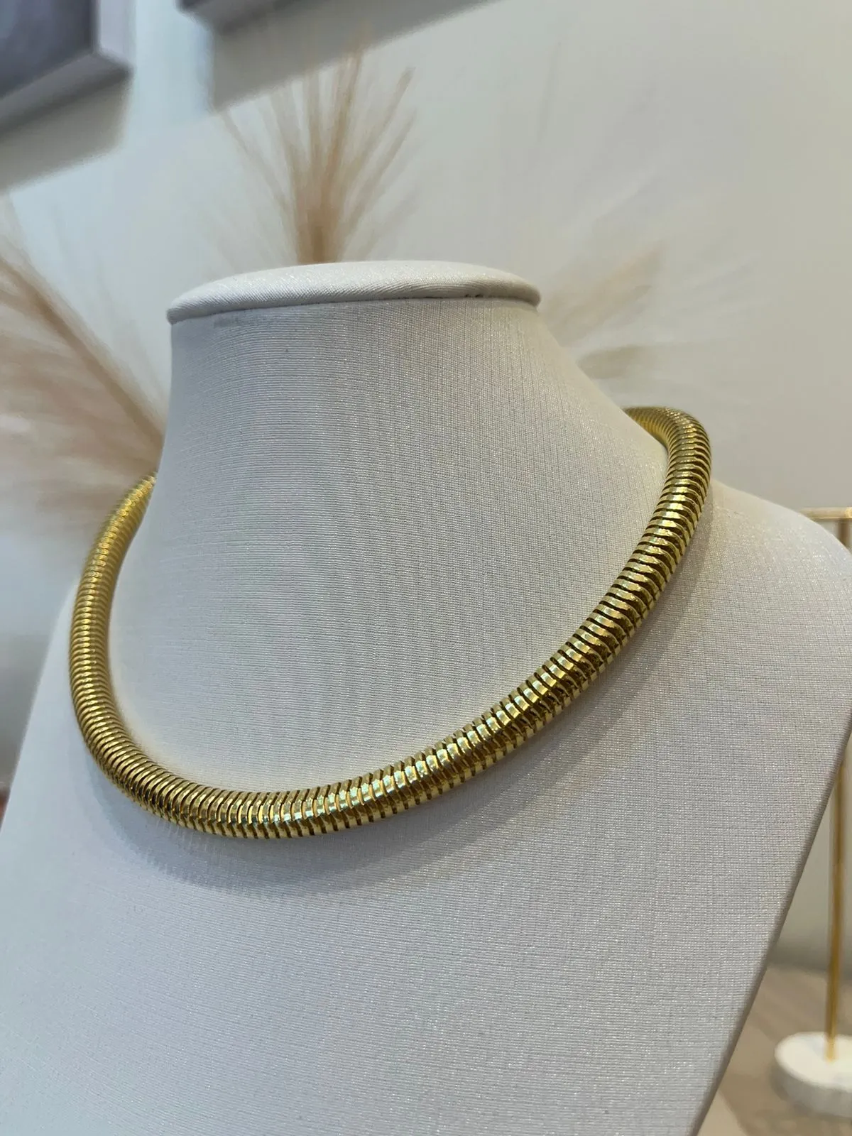 CHOKER RABO DE RATO GROSSA